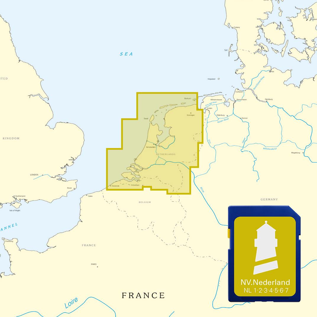 Carte pour traceurs Pays-Bas