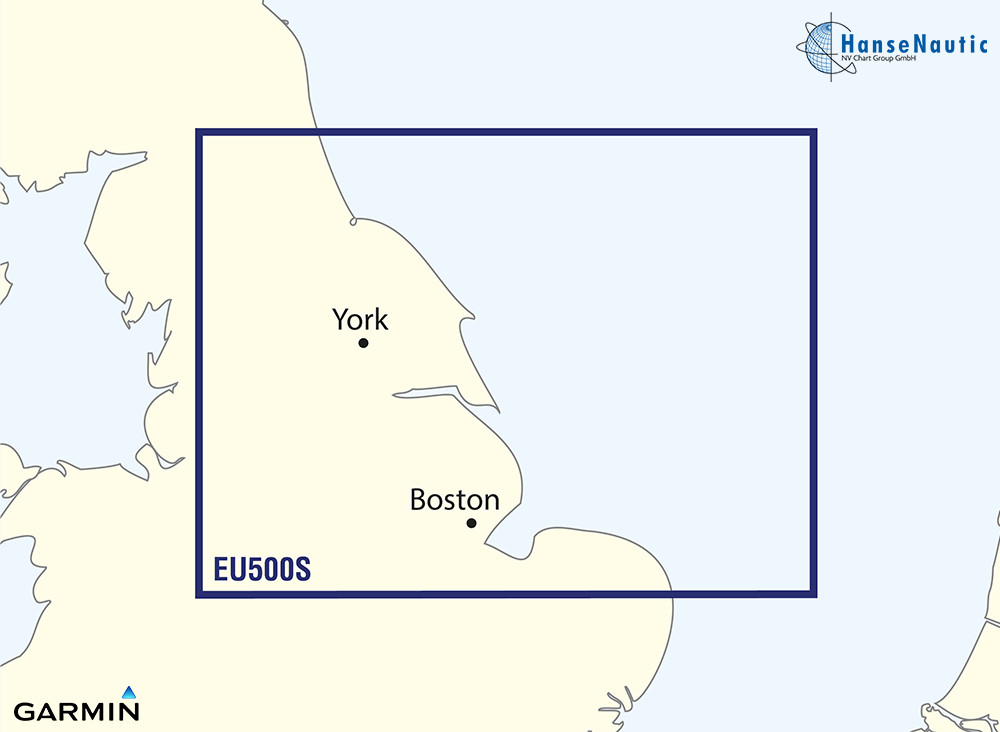 BlueChart Mer du Nord Côte Est Angleterre : Blyth-Lowestoft g3 Vision VEU500S