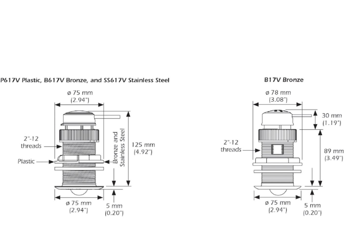 Garmin Airmar DST810 Transducteur smart