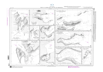 Shom 5749 - Ports et mouillages aux îles de Kerguelen