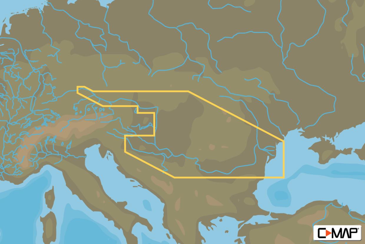 C-MAP 4D Wide EN-D082 Le Danube