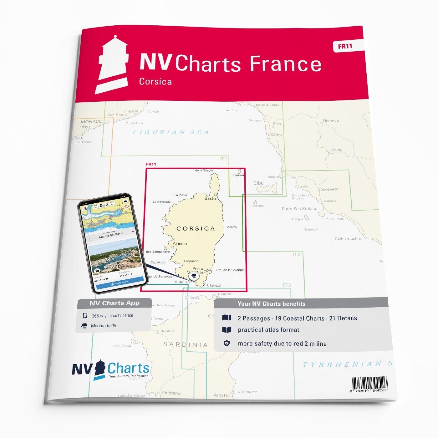 NV Charts France FR11 - Corsica