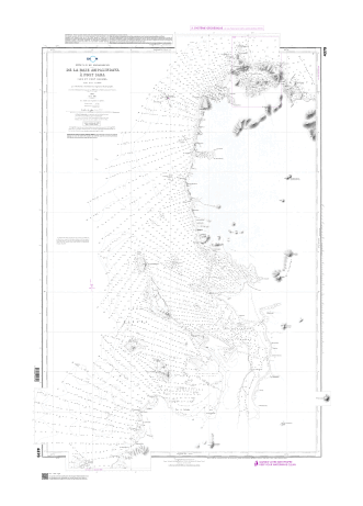 Shom 4379 - De la Baie Ampasindava à Nosy Saba - Ile et port Radama