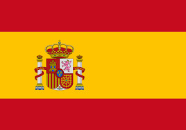 Pavillon Espagne avec armoiries 30x45cm