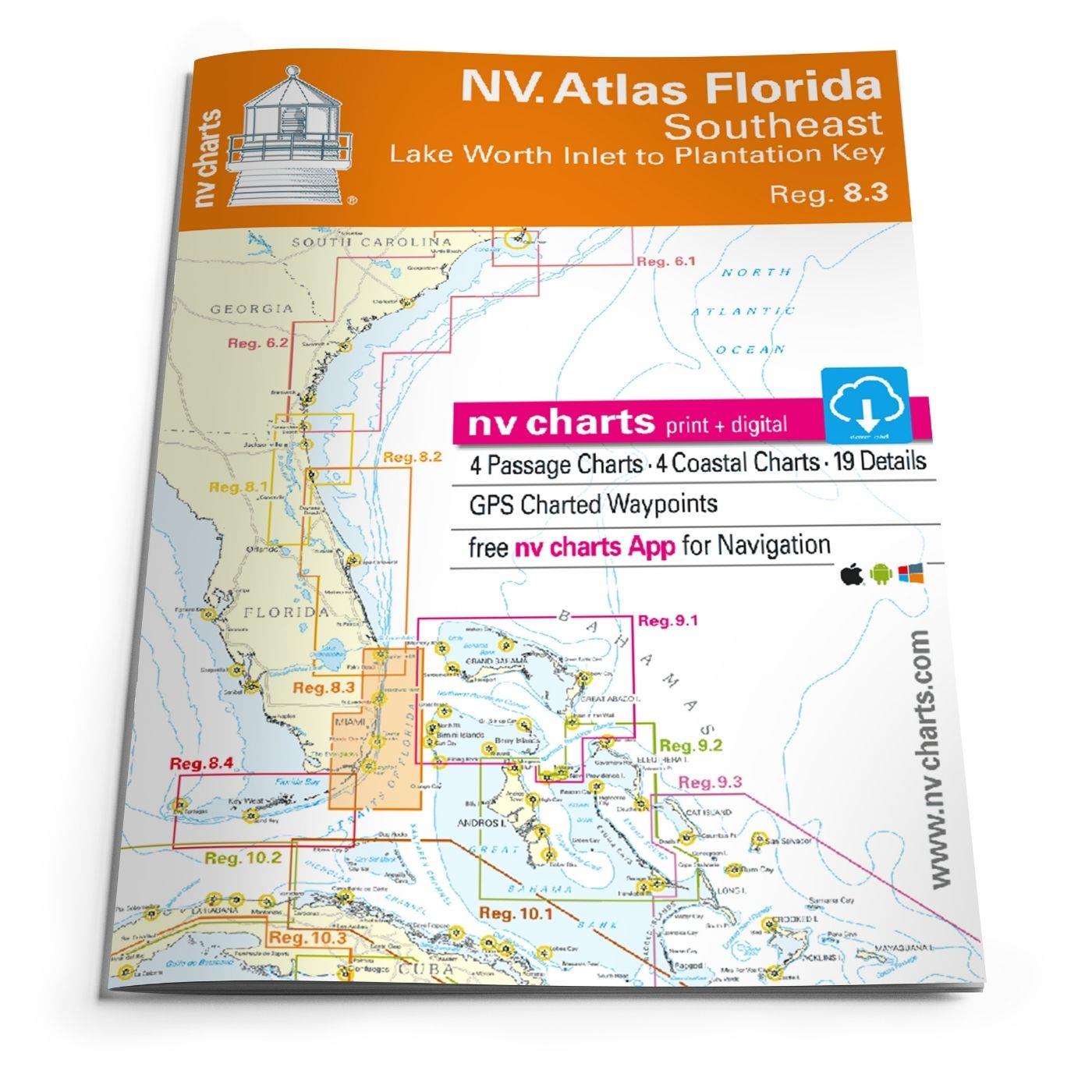 NV Atlas Florida Southeast Reg. 8.3 -  Lake Worth Inlet to Plantation Key