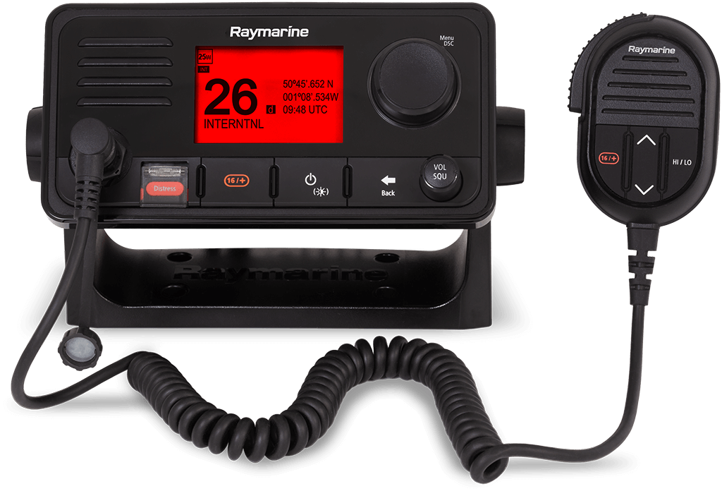 Raymarine - Ray63 VHF marine/intérieure avec récepteur GPS intégré