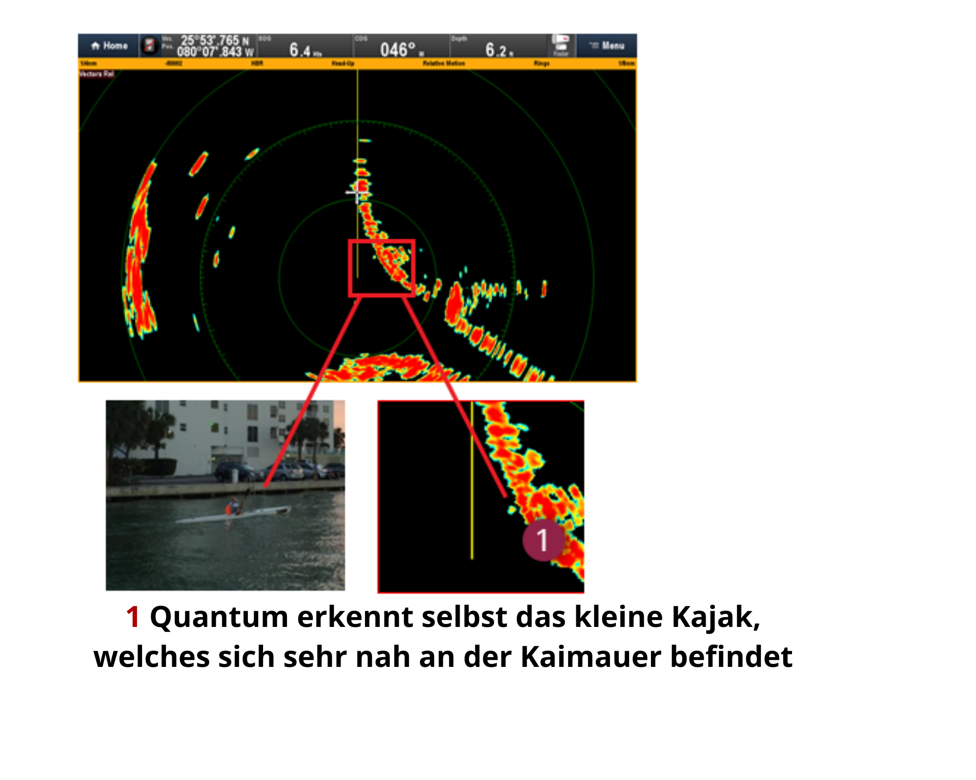 Raymarine Quantum Q24W 18" Antenne radôme (WiFi)