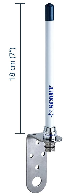 Scout KM-10 18cm antenne courte de voilier