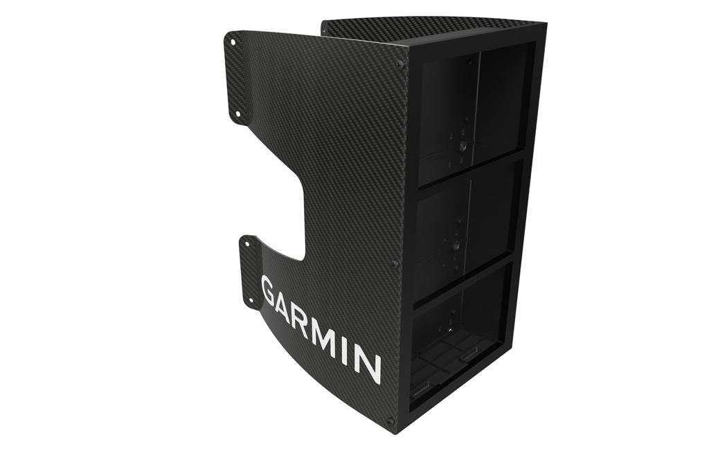 Garmin Support de mât pour 3x GNX120 Maxi Display