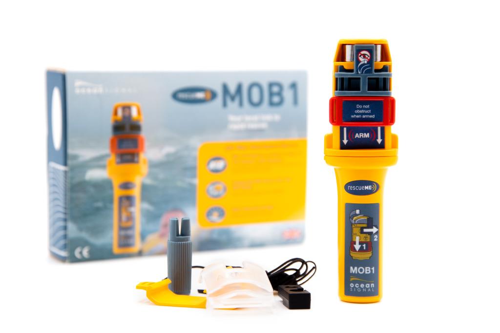 rescueME MOB1 AIS Ocean Signal - Émetteur d'urgence AIS avec GPS et ASN Alarme 